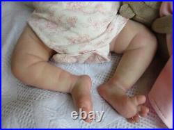 BEAUTIFUL Reborn Baby GIRL Doll. MILEY by CASSIE BRACE- DOVES NURSERY