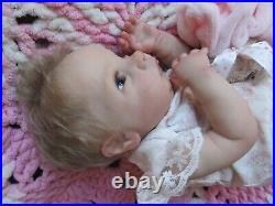 BEAUTIFUL Reborn Baby GIRL Doll. MILEY by CASSIE BRACE- DOVES NURSERY