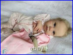 BEAUTIFUL Reborn Baby GIRL Doll. MILEY by CASSIE BRACE- DOVES NURSERY