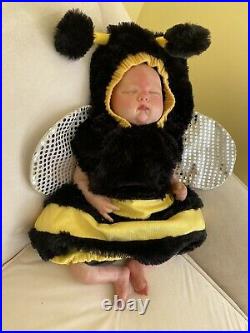 BEEutiful Reborn Sleeping Newborn Baby-Birthmark-G. G Briggs-So Detailed & Sweet