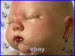 BEEutiful Reborn Sleeping Newborn Baby-Birthmark-G. G Briggs-So Detailed & Sweet