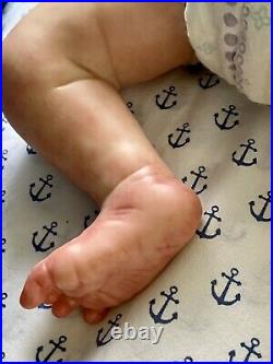 BEEutiful Reborn Sleeping Newborn Baby-Birthmark-G. G Briggs-So Detailed & Sweet