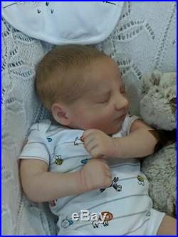 BM Originals Reborn Baby Boy Doll Realborn Jaxson tiny baby 18