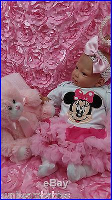 BRAND NEW SUNBEAMBABIES BLUE/BROWN EYEDLIFELIKE BABY DOLLS REBORN GIRL REALISTIC