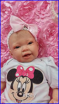 BRAND NEW SUNBEAMBABIES BLUE/BROWN EYEDLIFELIKE BABY DOLLS REBORN GIRL REALISTIC