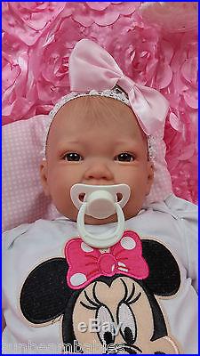 BRAND NEW SUNBEAMBABIES BLUE/BROWN EYEDLIFELIKE BABY DOLLS REBORN GIRL REALISTIC