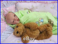 BROWN EYES MIA 20 NEW REBORN REALISTIC NEWBORN DOLL FAKE BABY GIRL LIFE LIKE