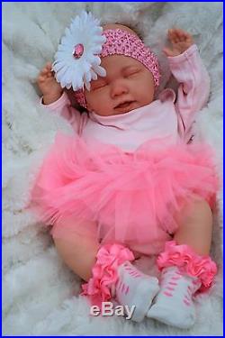 Butterfly Babies Stunning Reborn Baby Girl Doll Elsa In Tutu