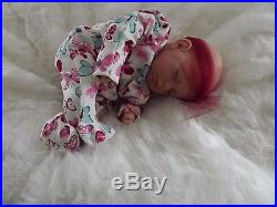 BUTTERFLY FAKE BABY GIRL Real Lifelike Mottled Reborn Doll Childs Birthday Xmas