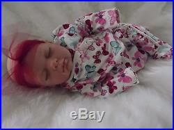 BUTTERFLY FAKE BABY GIRL Real Lifelike Mottled Reborn Doll Childs Birthday Xmas