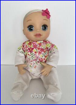 Baby Alive Real As Can Be Baby Doll Blonde Hair Blue Eyes Expressions Sound 2007