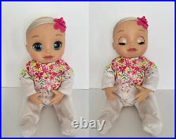 Baby Alive Real As Can Be Baby Doll Blonde Hair Blue Eyes Expressions Sound 2007