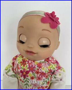 Baby Alive Real As Can Be Baby Doll Blonde Hair Blue Eyes Expressions Sound 2007