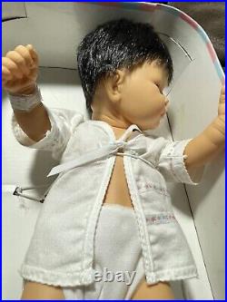 Baby Asian Boy neonate doll With bracelet Anatomically Correct WITH BOX
