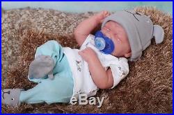 Baby Boy Crying Doll Berenguer 14 inch Real Alive Soft Vinyl Preemie LifeLike