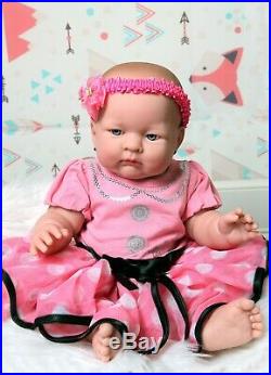 Baby Doll Girl Preemie Newborn 18 Reborn Vinyl Silicone Real(last Edition Doll)