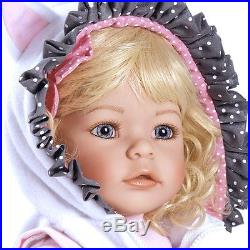 Baby Doll Reborn Girl Real Lifelike Vinyl Soft Realistic Toddler Cute Kids Toy