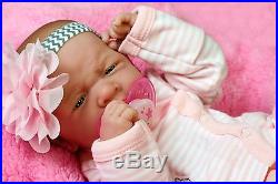 Baby Girl Doll Real Reborn Berenguer 15 Inches vinyl Clothes lifelike Newborn