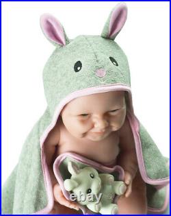 Baby Girl Realistic 17 Preemie Lifelike Reborn Doll Vinyl Silicone Real Newborn Baby Girl Realistic 17 Preemie Lifelike Reborn Doll Vinyl Silicone Real Newborn