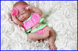 Baby Girl Realistic Berenguer Life Like Reborn Preemie Pacifier Doll withBIKINI