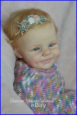 Baby reborn doll Shaya by Bonnie Sieben Full LimbsGlass Eyes22 COA