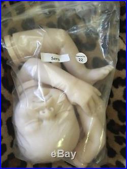 Baby reborn doll kits lot, unesembled, art supplies, 12, with certificates