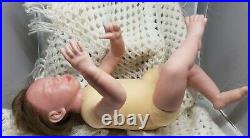 Beautifil Reborn Baby Girl 3/4 vinyl cloth doll VERY detailed & life like