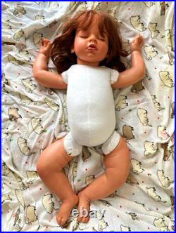Beautiful Arianna Asleep Reborn Toddler by Reva Schick