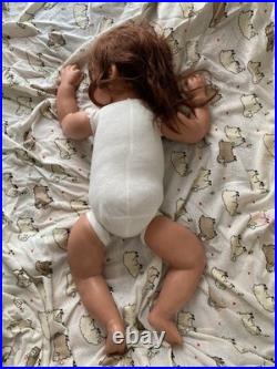 Beautiful Arianna Asleep Reborn Toddler by Reva Schick