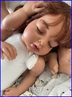 Beautiful Arianna Asleep Reborn Toddler by Reva Schick