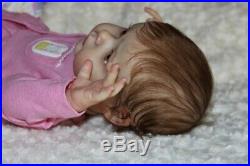Beautiful Baby reborn doll Chloe by Natali Blick Full LimbsGlass Eyes21 COA
