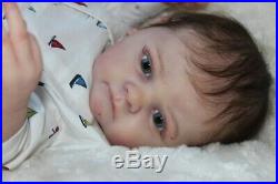 Beautiful Baby reborn doll Yael by Gudrun Legler full LimbsGlass Eyes21 COA