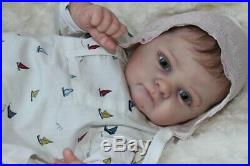 Beautiful Baby reborn doll Yael by Gudrun Legler full LimbsGlass Eyes21 COA