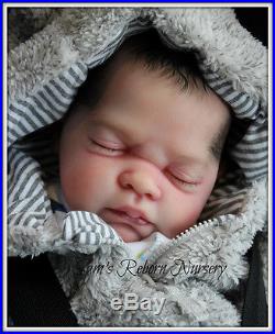 Beautiful PROTOTYPE Reborn Baby Boy Doll Mats Sam's Reborn Nursery