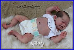 Beautiful Reborn Baby Doll Edwin Sam's Reborn Nursery