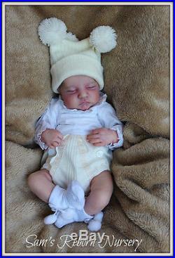 Beautiful Reborn Baby Doll Levi Sam's Reborn Nursery