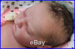 Beautiful Reborn Baby Doll Owen Asleep Sam's Reborn Nursery