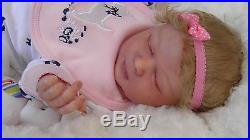 Beautiful Reborn Baby Girl Doll from Realborn Kimberly scupt