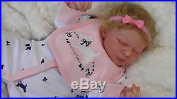 Beautiful Reborn Baby Girl Doll from Realborn Kimberly scupt