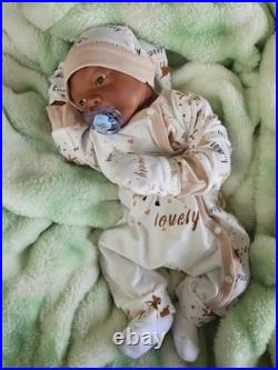 Beautifully Hand Crafted Reborn Dominic. Weighted And Stuffed To Feel lifelike