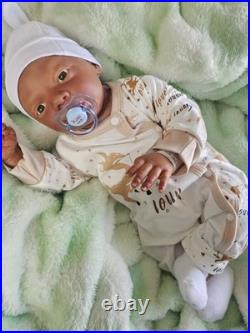 Beautifully Hand Crafted Reborn Dominic. Weighted And Stuffed To Feel lifelike