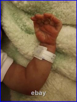 Beautifully Handcrafted 17 Reborn Doll Levi Asleep. Great For All Enthusiasts