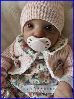 Beautifully Handcrafted Reborn Doll 15 Mikki. Great For All Doll Enthusiasts
