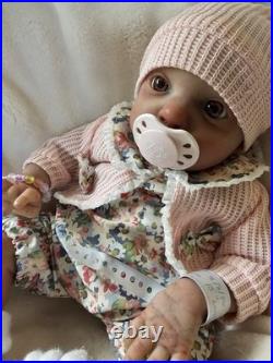 Beautifully Handcrafted Reborn Doll 15 Mikki. Great For All Doll Enthusiasts