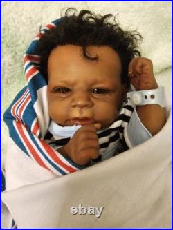 Beautifully Handcrafted Reborn Doll 17 Elijah. Great For Any Doll Collector