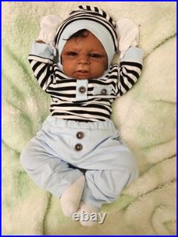 Beautifully Handcrafted Reborn Doll 17 Elijah. Great For Any Doll Collector