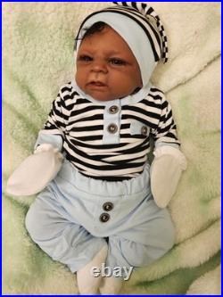 Beautifully Handcrafted Reborn Doll 17 Elijah. Great For Any Doll Collector