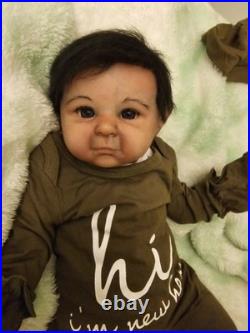 Beautifully Handcrafted Reborn Doll 19 Archie. Great For Enthusiast! Gift