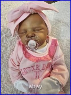 Beautifully Handcrafted Reborn Doll 20 Kate Sleeping. Great For All Collectors