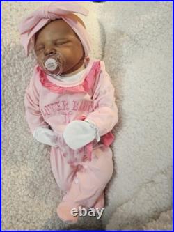Beautifully Handcrafted Reborn Doll 20 Kate Sleeping. Great For All Collectors